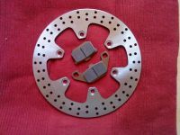 Bremsscheibe Kawasaki Racing hinten 1 Stück Neu mit Bremsbelag.